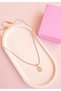 Waterway Necklace - Teddy Bear Necklace - Steel Necklace with Stones - 4