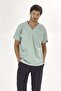 Mint Green Silva Luxury Lycra Doctor Nurse Single Top Jersey (High Quality Luxury Lycra Fabric) - 3
