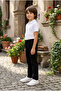 School Children's Trousers with Elastic Waist, 100% Cotton - 4
