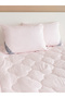 Pink 100% Pure Cotton Pillow 50X70 cm Hypoallergenic with Extra Cover - 4