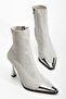 Delina Velvet Heeled Boots - 6