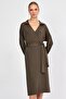 ALEXANDERGARDİ SHIRT COLLAR CROWACE DRESS (B23-006 00)
