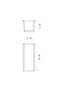 قالب خبز التوست 11x11x20 سم تيفلون 11X11X20 سم - 5