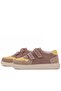 Genuine Leather Velcro Sand Yellow Light Sole Boys' Sports Shoes - 7