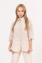 8-14 Years Berceste Mira Girl's Suit -Cream- - 4