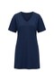 Navy blue v-neck modal dress
