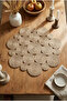 Annular Round Jute Runner 50cm - Natural Wicker Table Centerpiece and Presentation Cover - 7