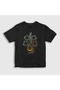 Unisex Kids Black Symbol Monster Hunter Wilds T-Shirt 609999Tt