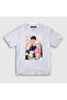 Unisex Kids White Band K Pop Plave T-Shirt 601549Tt