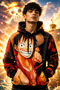 One Piece Hooded Sweatshirt Laser Print Luffy Zoro Ace Monkey Anime Manga