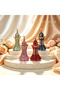4pcs Crystal Perfume Essential Oil Bottle 3ml D9346
