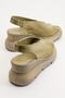 Elpidio Women's Leather Sandals Water Green - 6