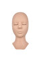 Eyelash Extension Training Practice Head Flat Soft Realistic Mannequin Model Head With Layered La... - 8