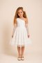Girl's Dress with Brooch Buckle and Armband Set for Girls - 3
