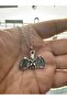 Bat Figured Unisex Necklace – 60 cm Chain, Gothic and Mysterious Style - 2