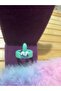 Turquoise Children's Ring with Cute Squidward Figure – Fixed Size Resin Cartoon Jewelry - 3