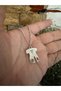 Ottoman Kaftan Figured Necklace – Silver Color Zamak Metal Historical Motif Unisex Jewelry - 2