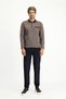 Polo Neck Regular Fit Cotton Sweatshirt - 3