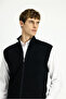 Patterned Zippered Wool Knit Vest - 5