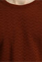 Crew Neck Regular Fit Patterned Knitwear Sweater - 7