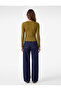 Modal Fabric Slim Fit Crew Neck Long Sleeve T-Shirt - 3