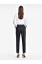 Slim Fit Straight Short Leg Viscose Blend Cigarette Trousers - 3