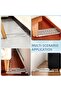 transparent anti-slip Couch Stoppers Adjustable acrylic wall spacers Couch & Headboard Stoppers Furn - 4