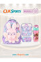 College School Bag, Lunch Bag, Pen Bag - Keychain and Steel Flask 500 ml Gift