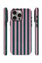 iPhone 15 Pro Vorian Double Layer Case Pink Navy Cabana - 2