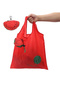 Foldable Shopping Beach Bag 38X58 cm – Portable Orange Pouch Design, Washable, Eco-Friendly - 2