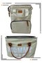 Luxury Beige Super 2 Piece Set Mother Baby Care Backpack & Mother Baby Hand and Shoulder Bag