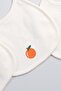 3-Piece Baby and Child Bib Set 100% Cotton Embroidered (Fruit) - 3