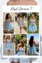 Women's Strapless Bow Detailed Layered Ruffle Mini Dress Woven Baby Blue, White, Powder, Black, Fuchsia - 9