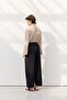 Pleated Pocket Trousers Black - 5