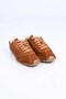 Lace-Up Thermo Sole Genuine Leather Sneaker 341-0138 Women's Shoes - 6