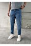 Men's Washed Detail Comfortable Fit Banan Jeans - 2