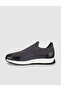 Leather Detailed Gray Summer Men's Knitwear Shoes - 5