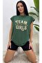 Team Girls Printed Women's Zero Sleeve Athlete Tshirt - 2