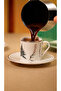 Fern Bloom Gold Gilded Print Coffee Cup Set of 2 - 4