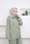 6477 - Stylish Comfortable Modal Soft Fabric Shirt Collar Women's Set - 4