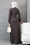 Women's Denim Elegant Tie Dress - 6