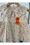 Cappadocia Ki̇ds Girl's 2-Piece Set Floral Patterned Blouse & Denim Shorts - 7