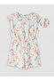 Timeless Clothing & Timeless Choices Butterfly Embroidered Girls' Shorts Jumpsuit - 2