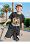 Ronaldo Printed Boys' Shorts Set - 2