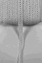 White Nexi Knitted Textured Decorative Ribbon – Premium Ribbon 10 Meters - 2