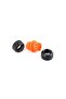 Hose Mender, 1/2 inches, Black/Orange
