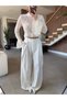 Firfir Detailled Crop Lace Blouse - 4