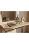 Decorative Plexiglass Tray – Presentation Tray with Gold and Silver Metal Details - 4