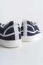 Rs625 - Linen Men's Sports Shoes Navy Blue White - 3