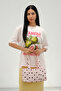 Polka Dot Bowling Bag Women's Vintage Shoulder Bag (31*17*12 Handle: 64) - 2